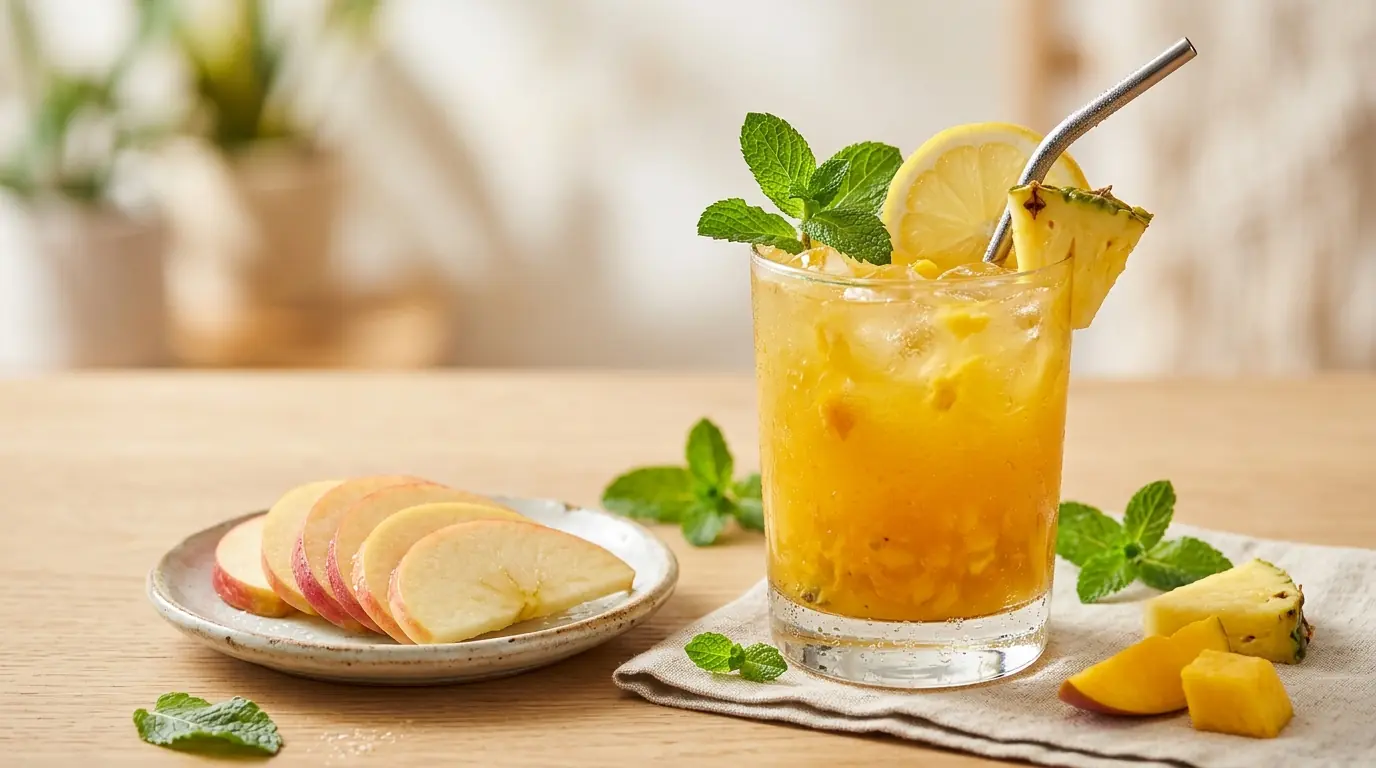 Wendy's Pineapple Mango Lemonade