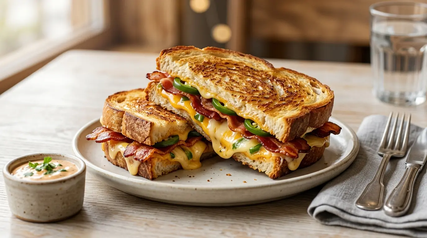 Wendy's Bacon Jalapeño Melt